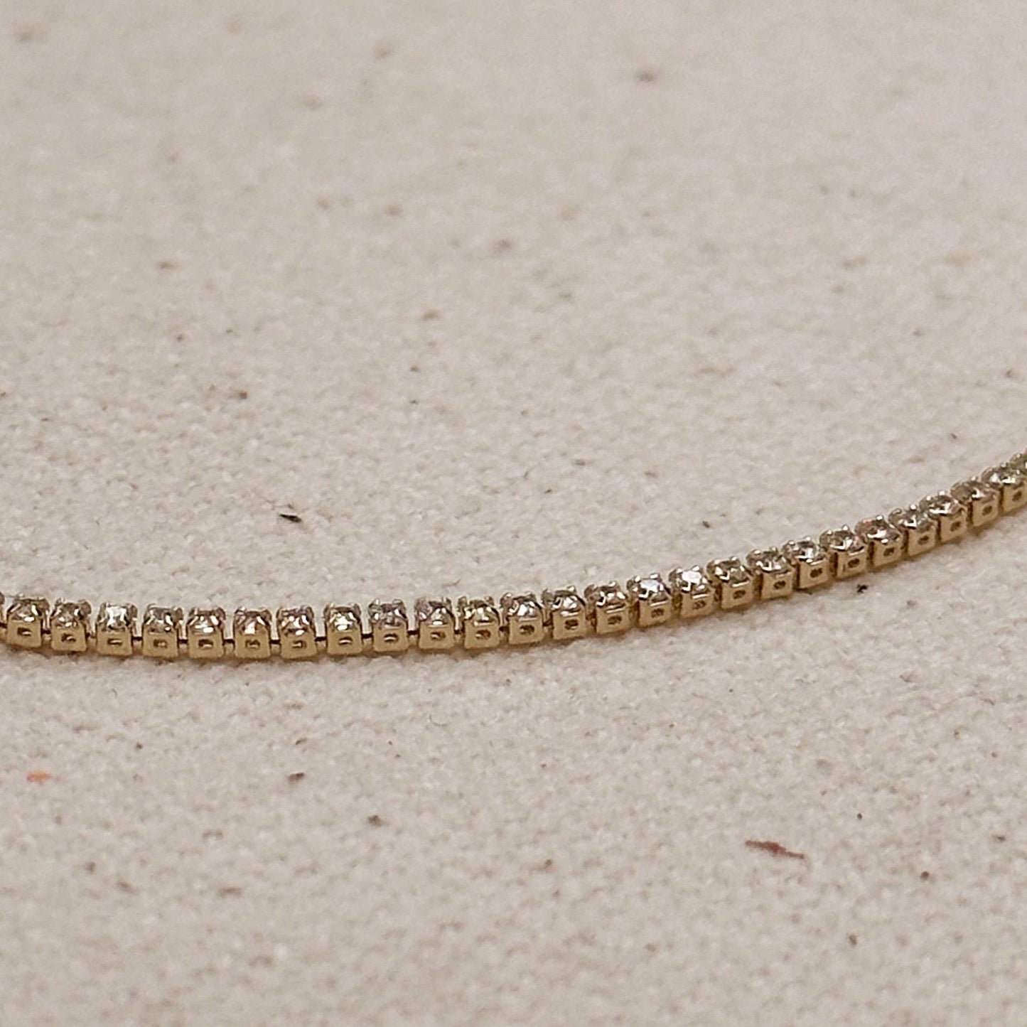 18k Gold Filled 1.2mm CZ Tennis Bracelet - FOREVERLINKX