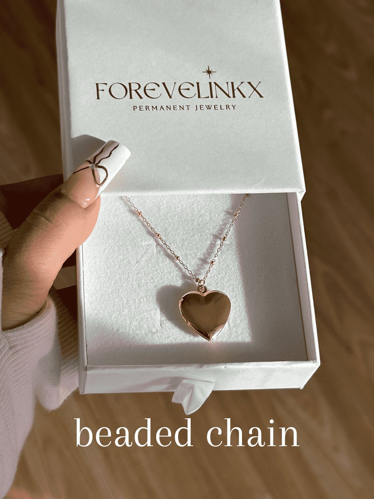 Classic Heart Locket necklace - FOREVERLINKX