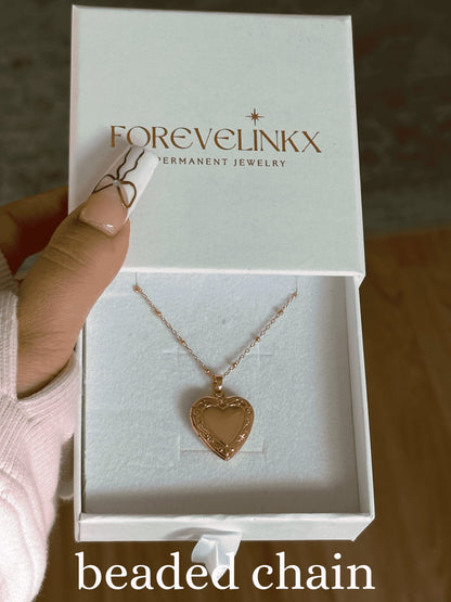 Heartfelt Locket necklace - FOREVERLINKX